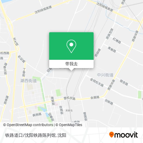 铁路道口/沈阳铁路陈列馆地图