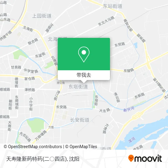 天寿隆新药特药(二〇四店)地图