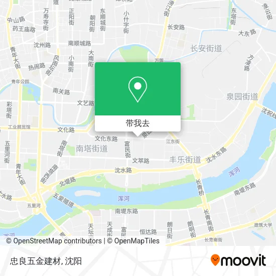 忠良五金建材地图