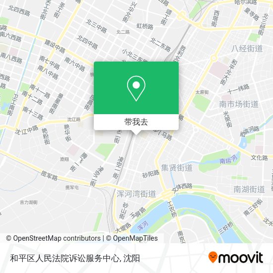 和平区人民法院诉讼服务中心地图