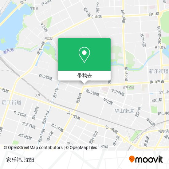 家乐福地图