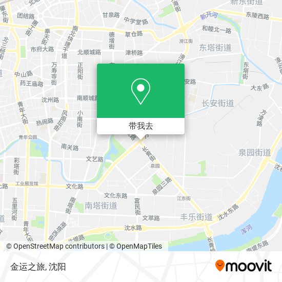 金运之旅地图