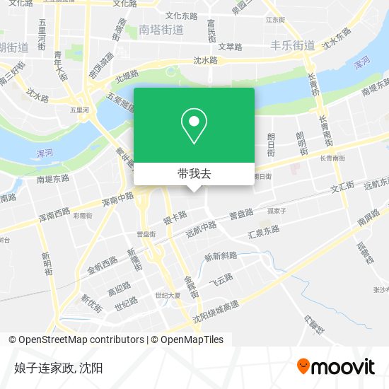 娘子连家政地图