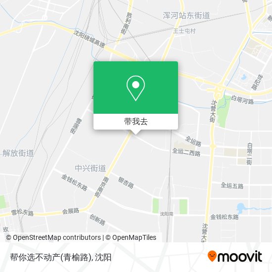 帮你选不动产(青榆路)地图