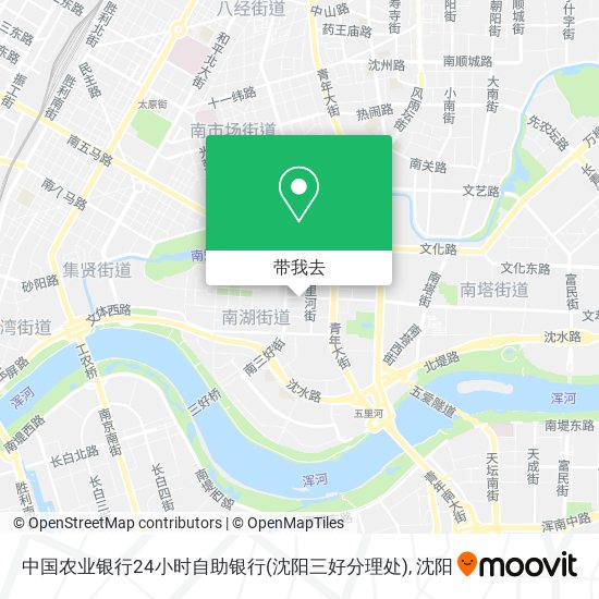中国农业银行24小时自助银行(沈阳三好分理处)地图
