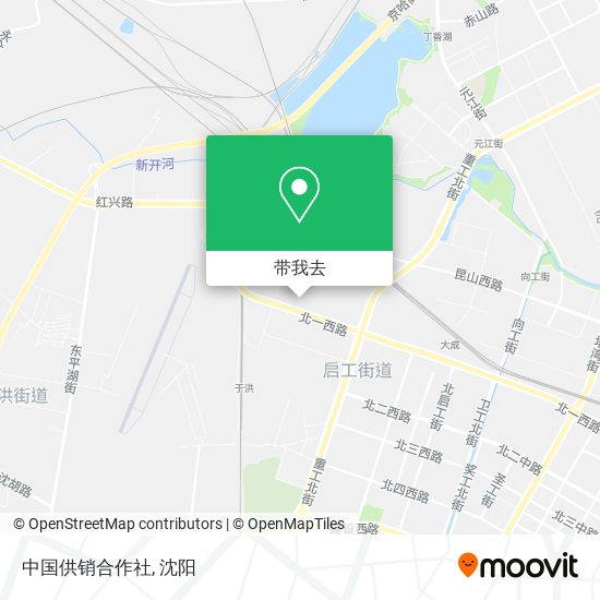 中国供销合作社地图