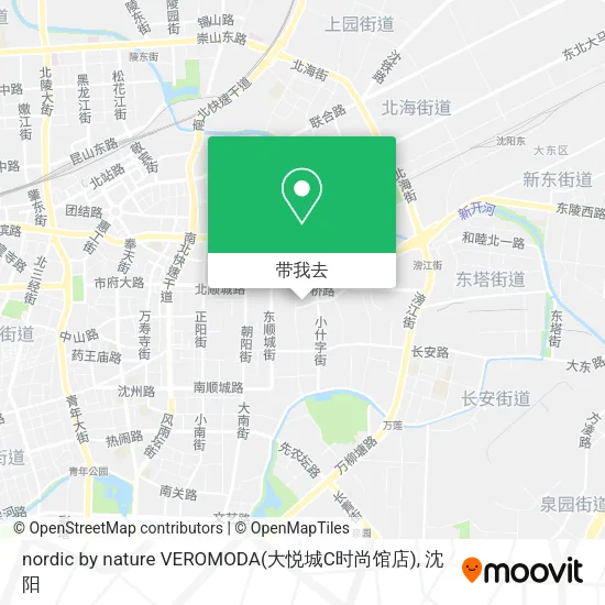 nordic by nature VEROMODA(大悦城C时尚馆店)地图