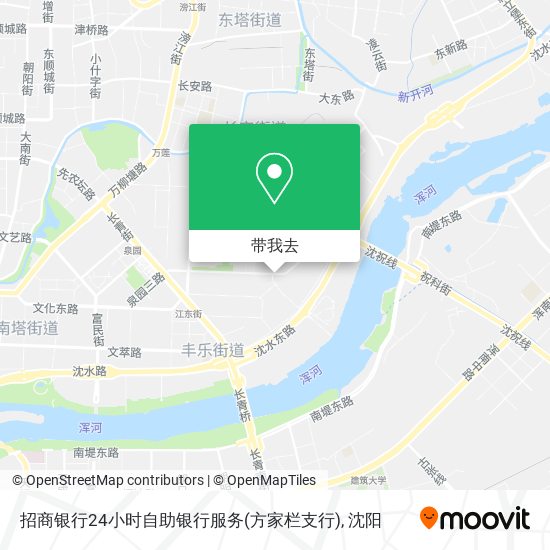 招商银行24小时自助银行服务(方家栏支行)地图