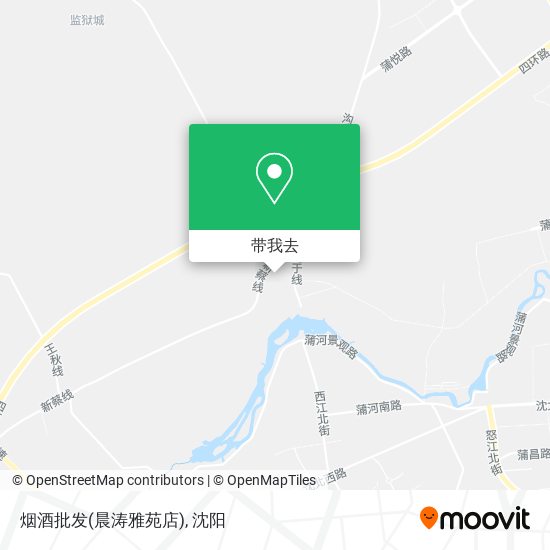 烟酒批发(晨涛雅苑店)地图