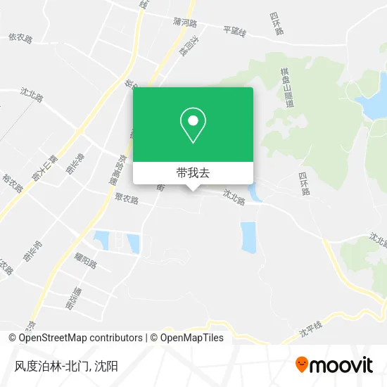 风度泊林-北门地图