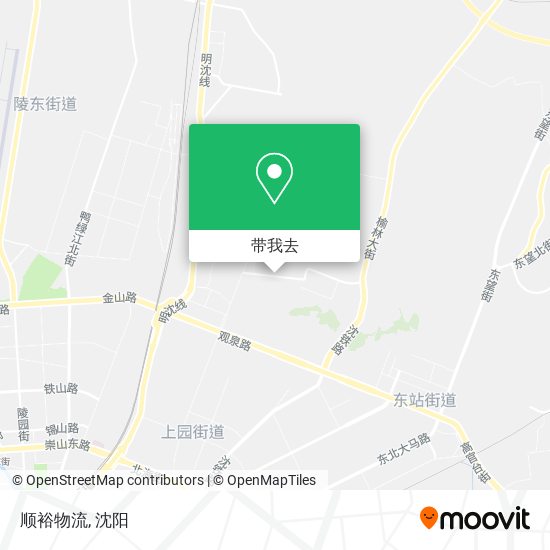 顺裕物流地图
