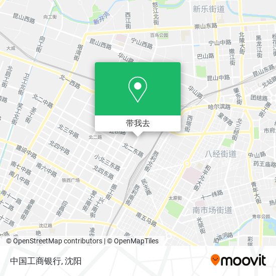 中国工商银行地图