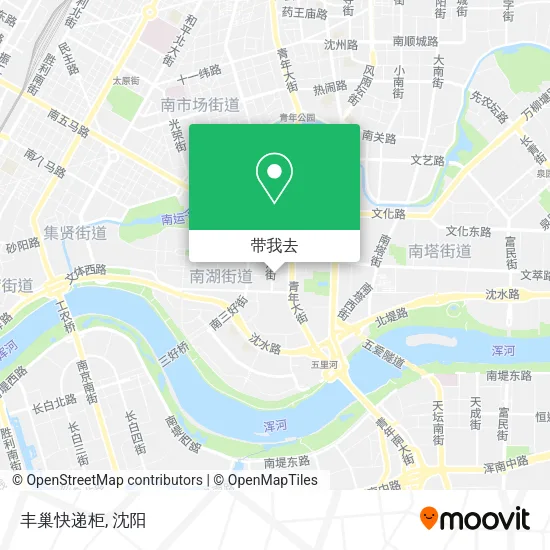 丰巢快递柜地图