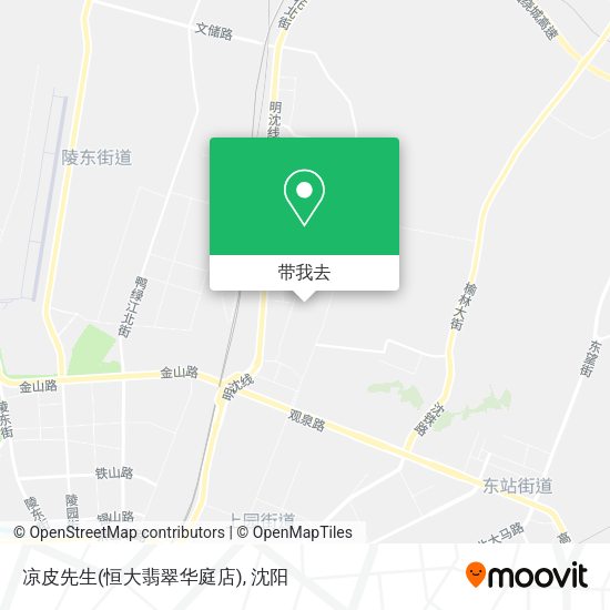 凉皮先生(恒大翡翠华庭店)地图