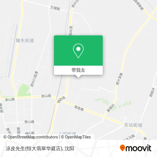 凉皮先生(恒大翡翠华庭店)地图