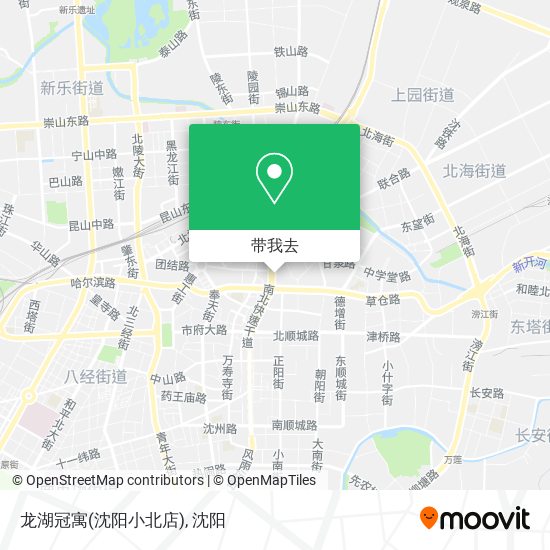 龙湖冠寓(沈阳小北店)地图