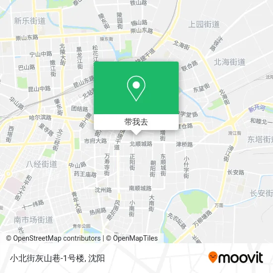 小北街灰山巷-1号楼地图