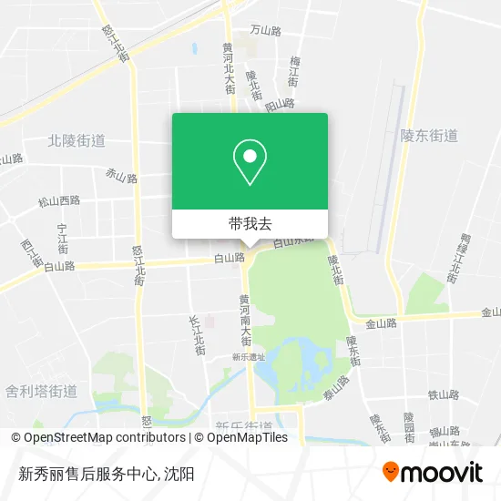 新秀丽售后服务中心地图