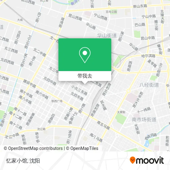 忆家小馆地图