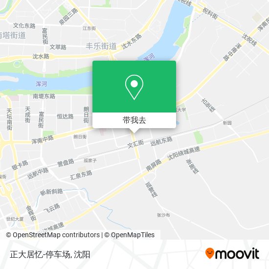正大居忆-停车场地图