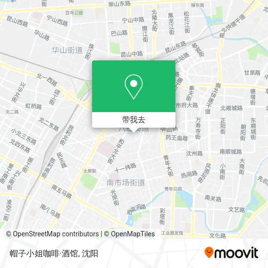 帽子小姐咖啡·酒馆地图