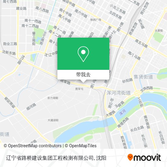 辽宁省路桥建设集团工程检测有限公司地图
