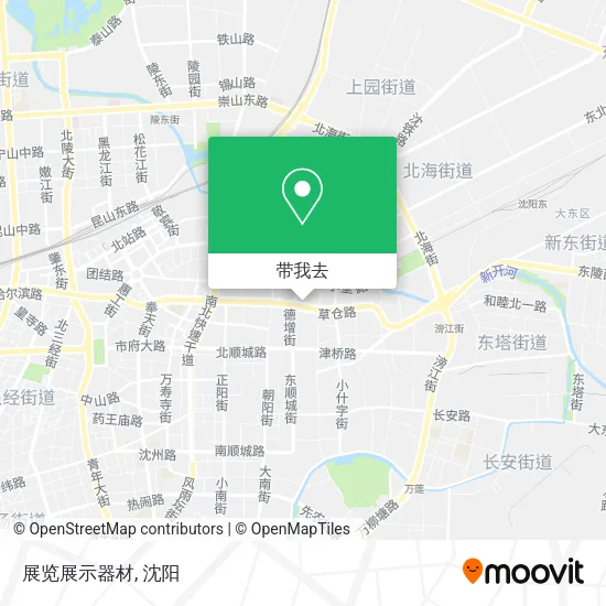 展览展示器材地图