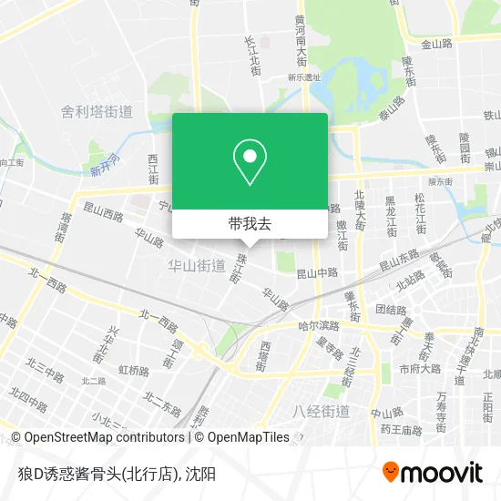 狼D诱惑酱骨头(北行店)地图