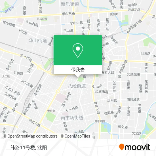 二纬路11号楼地图