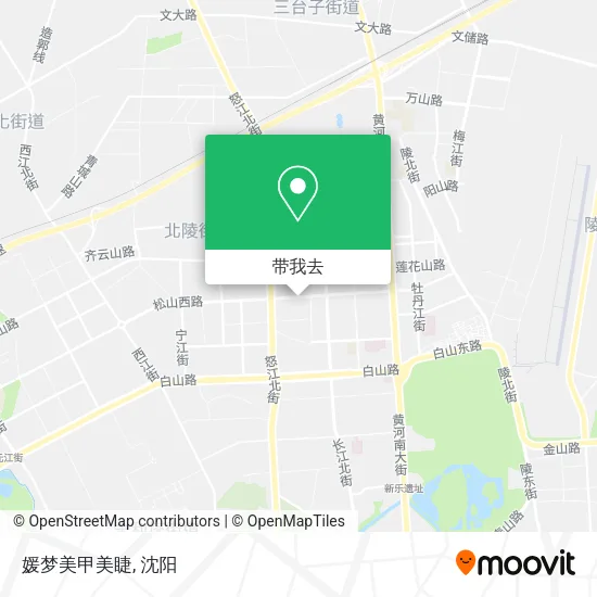 媛梦美甲美睫地图