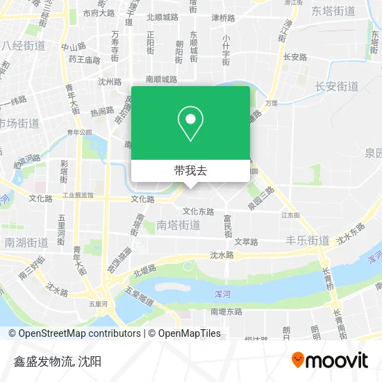 鑫盛发物流地图