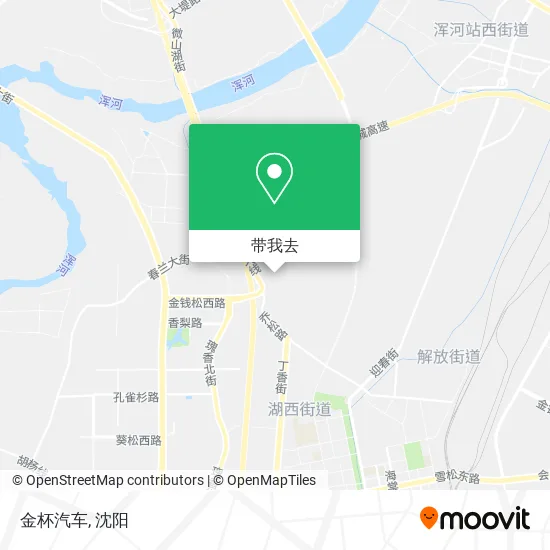 金杯汽车地图