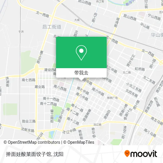 擀面娃酸菜面饺子馆地图