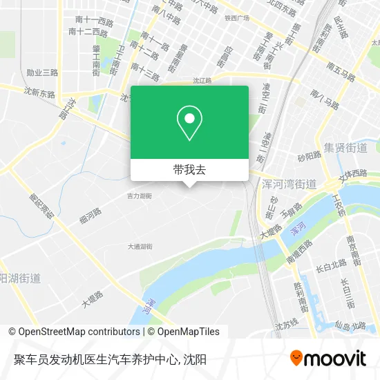 聚车员发动机医生汽车养护中心地图