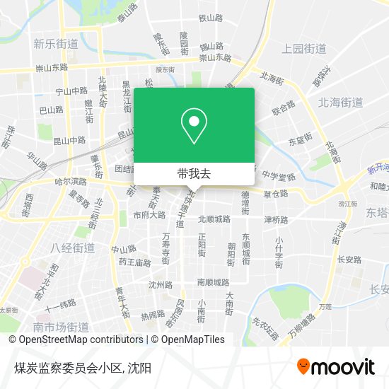 煤炭监察委员会小区地图