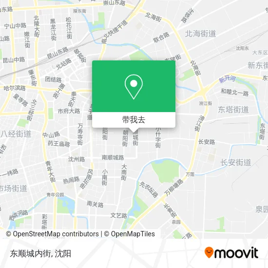 东顺城内街地图