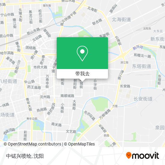 中锘兴喷绘地图