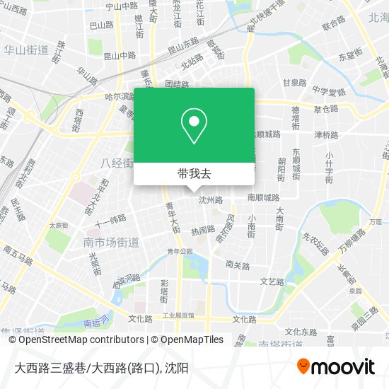 大西路三盛巷/大西路(路口)地图