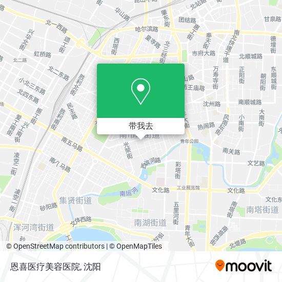 恩喜医疗美容医院地图