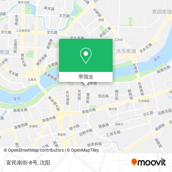 富民南街-8号地图