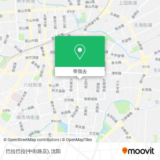 巴拉巴拉(中街路店)地图