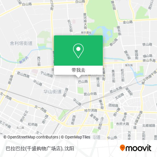 巴拉巴拉(千盛购物广场店)地图