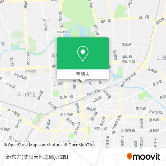 新东方(沈阳天地总部)地图
