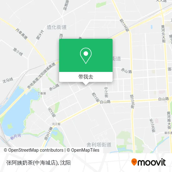 张阿姨奶茶(中海城店)地图
