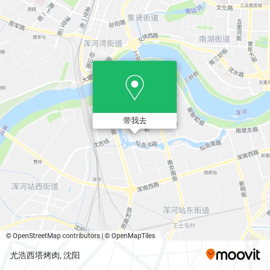 尤浩西塔烤肉地图