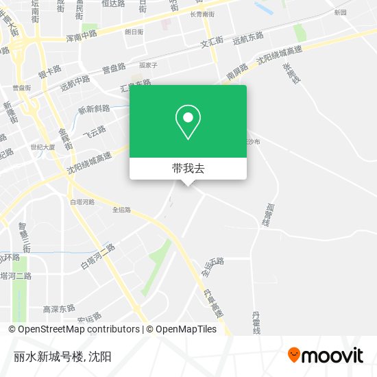 丽水新城号楼地图