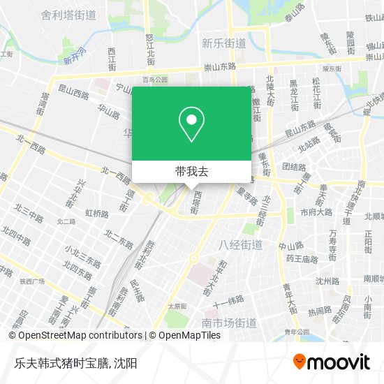 乐夫韩式猪时宝膳地图