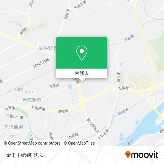 金丰不绣钢地图
