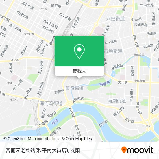 富丽园老菜馆(和平南大街店)地图