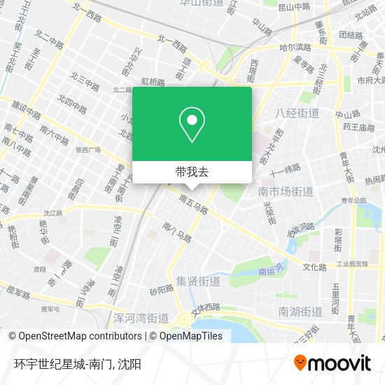 环宇世纪星城-南门地图
